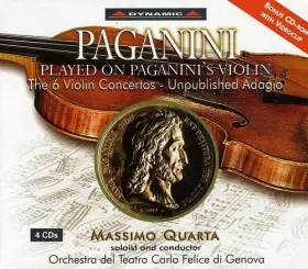 Couverture du produit · Paganini Played on Paganini's Violin [Import]