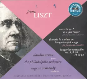 Couverture du produit · Arrau Plays Liszt