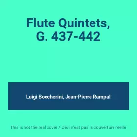 Couverture du produit · Flute Quintets, G. 437-442