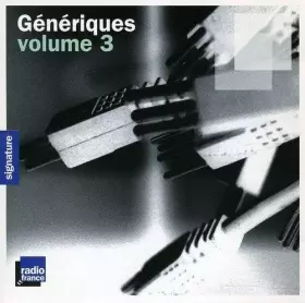 Couverture du produit · Génériques Volume 3