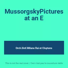 Couverture du produit · MussorgskyPictures at an E