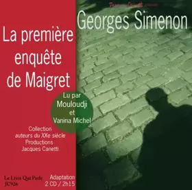 Couverture du produit · La première enquête de Maigret