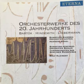 Couverture du produit · Orchesterwerke Des 20. Jahrhunderts