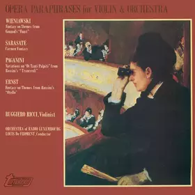 Couverture du produit · Opera Paraphrases For Violin & Orchestra