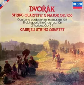 Couverture du produit · String Quartet in G Major Op 106 / 2 Waltzes Op. 54