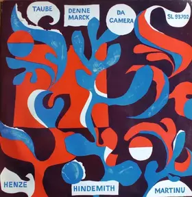 Couverture du produit · Henze Hindemith Martinu