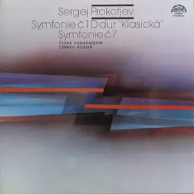 Couverture du produit · Symfonie Č.1 D Dur "Klasická" / Symfonie Č.7