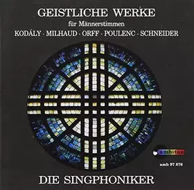 Couverture du produit · Geistliche Werke Fur Tiefe Stimmen [Import]