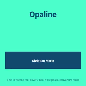 Couverture du produit · Opaline