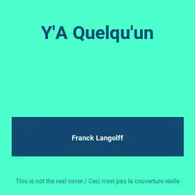 Couverture du produit · Y'A Quelqu'un