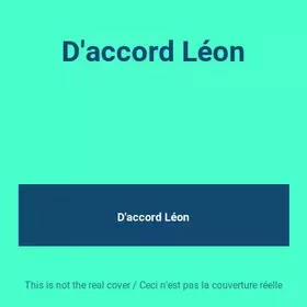 Couverture du produit · D'accord Léon