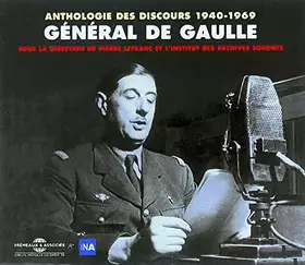 Couverture du produit · Anthologie des Discours 1940-1969