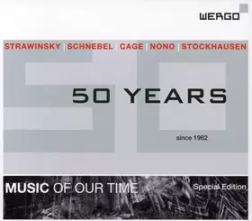 Couverture du produit · WERGO - 50 Years (Since 1962)