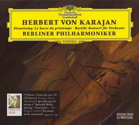 Couverture du produit · Stravinsky · Le Sacre Du Printemps / Bartók · Konzert Für Orchester