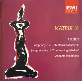 Couverture du produit · Symphony No  3, Op. 27, "Espansiva" / Symphony No.4 "The Inextinguishable", Op. 29