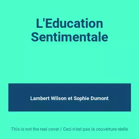 Couverture du produit · L'Education Sentimentale