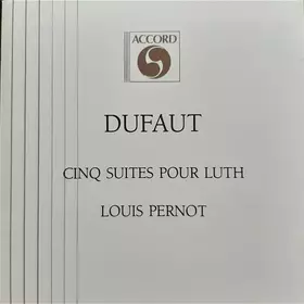 Couverture du produit · Dufault Cinq Suites Pour Luth