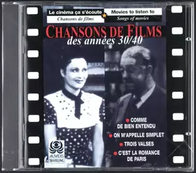 Couverture du produit · Chansons De Films Des Années 30/40