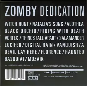 Couverture du produit · Dedication