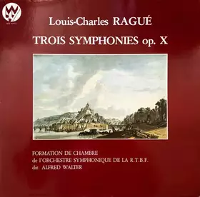 Couverture du produit · Trois Symphonies Op. X