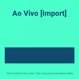 Couverture du produit · Ao Vivo [Import]