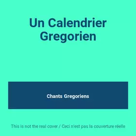 Couverture du produit · Un Calendrier Gregorien