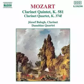 Couverture du produit · Clarinet Quintet, K.581, Clarinet Quartet, K.374f