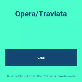 Couverture du produit · Opera/Traviata