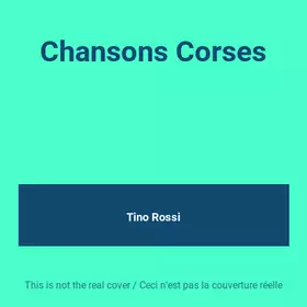 Couverture du produit · Chansons Corses