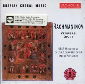 Couverture du produit · Vespers Op. 37