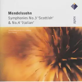 Couverture du produit · Symphonies No. 3 ‘Scottish’ & No. 4 ‘Italian’