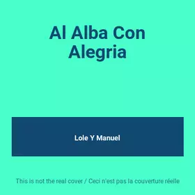 Couverture du produit · Al Alba Con Alegria
