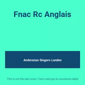 Couverture du produit · Fnac Rc Anglais