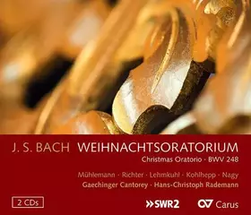 Couverture du produit · Weihnachtsoratorium  Christmas Oratorio • BWV 248