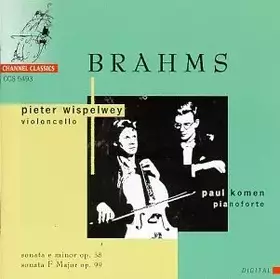 Couverture du produit · Brahms: Cello Sonatas Nos.1 & 2 by Pieter Wispelwey (1994-07-25)