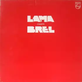 Couverture du produit · Lama Chante Brel