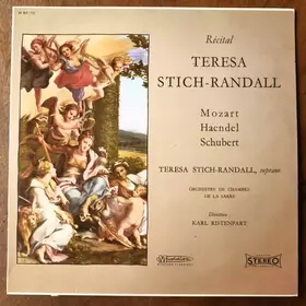 Couverture du produit · Récital Teresa Stich-Randall