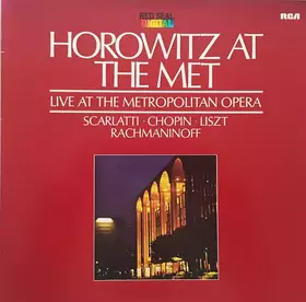 Couverture du produit · Horowitz At The Met