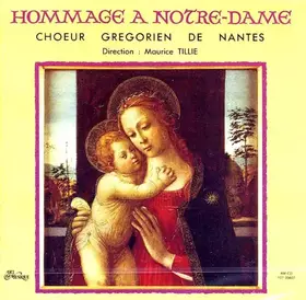 Couverture du produit · Chant grégorien-Hommage à Notre Dame