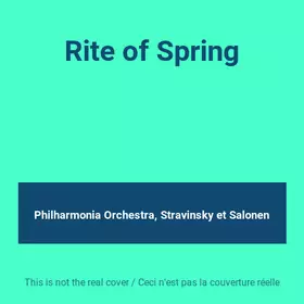 Couverture du produit · Rite of Spring