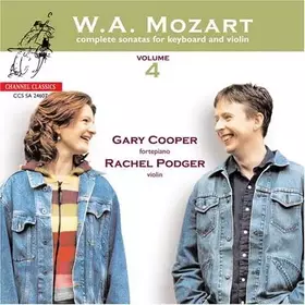 Couverture du produit · Mozart: Complete Sonatas for Keyboard and Violin, Vol. 4