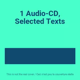 Couverture du produit · 1 Audio-CD, Selected Texts