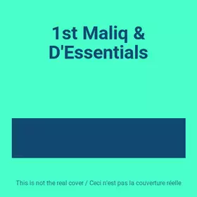 Couverture du produit · 1st Maliq & D'Essentials