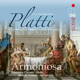 Couverture du produit · 6 Triosonaten für Violine,Violoncello und Continu