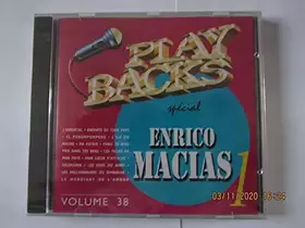 Couverture du produit · Play-Back Vol 38 Special Enrico Macias
