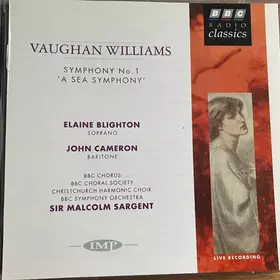 Couverture du produit · Symphony No. 1 'A Sea Symphony'