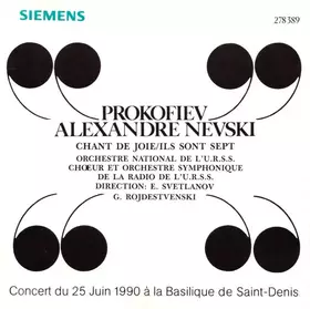 Couverture du produit · Alexandre Nevski / Chant De Joie / Ils Sont Sept