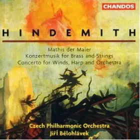 Couverture du produit · Mathis Der Maler / Konzertmusik For Brass And Strings / Concerto For Winds, Harp And Orchestra