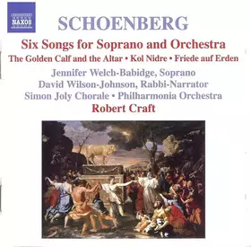 Couverture du produit · Six Songs For Soprano And Orchestra