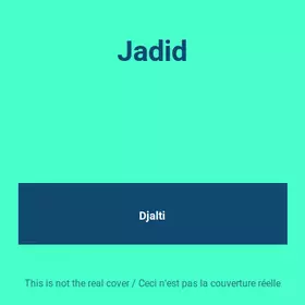 Couverture du produit · Jadid